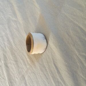 SOKO Sana Horn Brass Band Ring 7 8 Natural